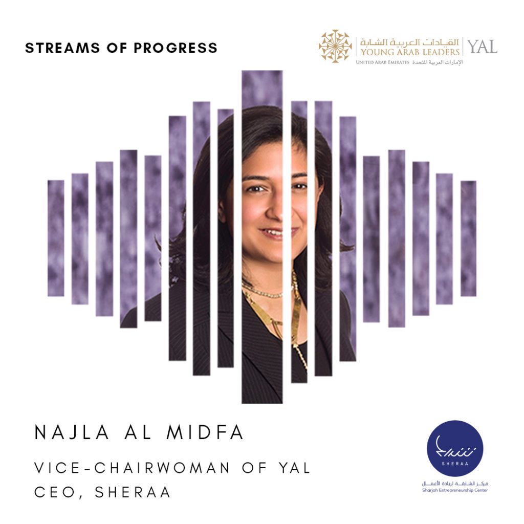 Podcast 1  - YAL Vice-Chairperson Najla Al Midfa